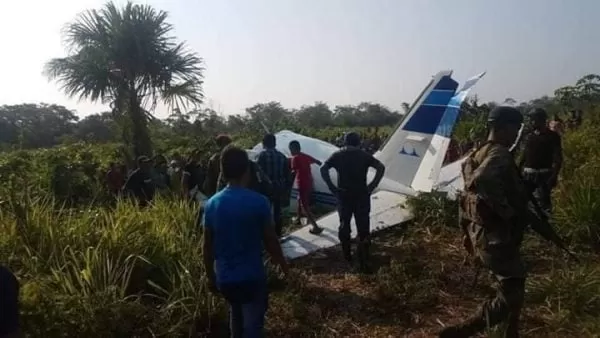 Avioneta cae en Petén, Guatemala... Piloto y copiloto mueren