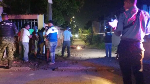 Motociclista es asesinado en la 32 calle de San Pedro Sula