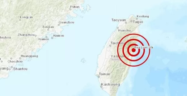 Se registra un sismo de magnitud 4,7 en la isla china de Taiwán