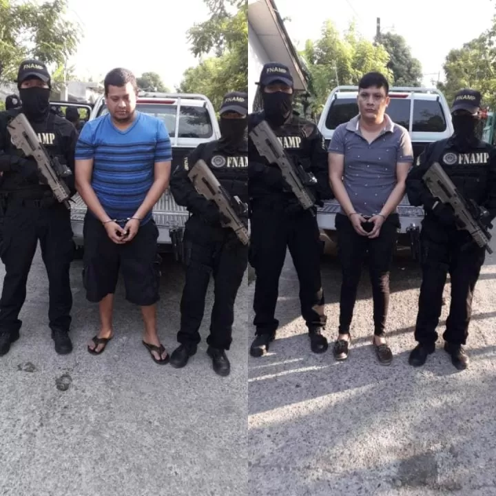 Dos supuestos integrantes de la estructura criminal Los Grillos fueron capturados en La Ceiba