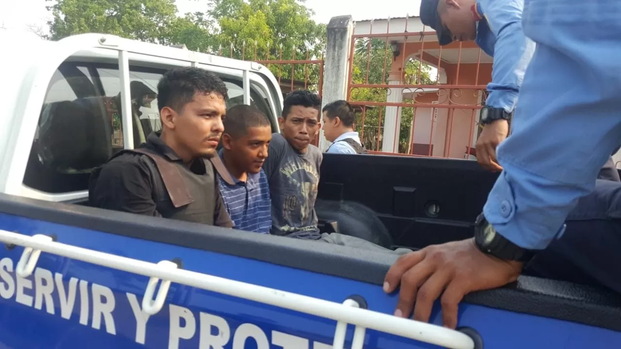 Supuestos miembros activos de la Mara Ms-13 son capturados en El Progreso, Yoro 