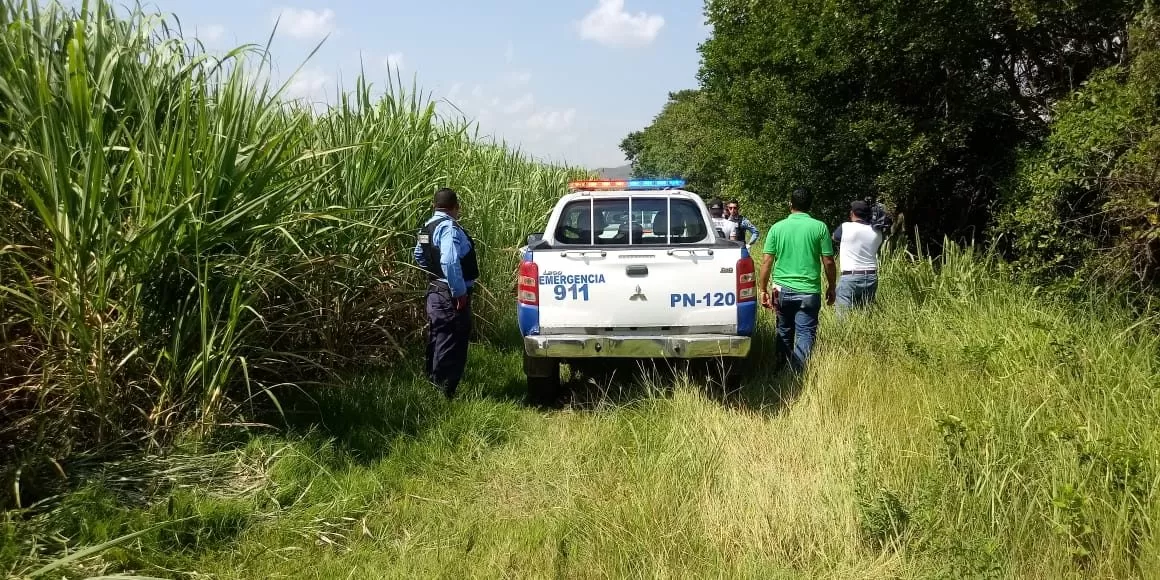 Encuentran cuerpo sin vida de una persona en las cañeras desvío hacia La Sabana en San Manuel, Cortés
