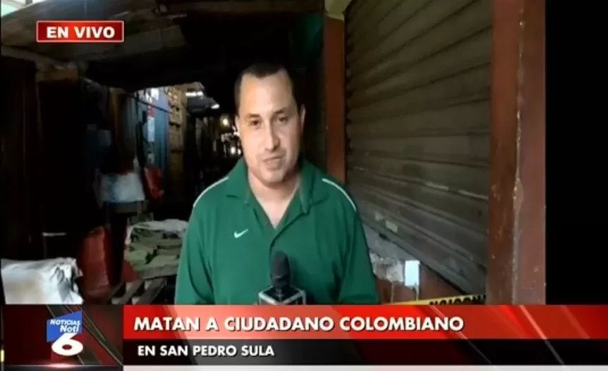 Matan a ciudadano colombiano en San Pedro Sula (Video)