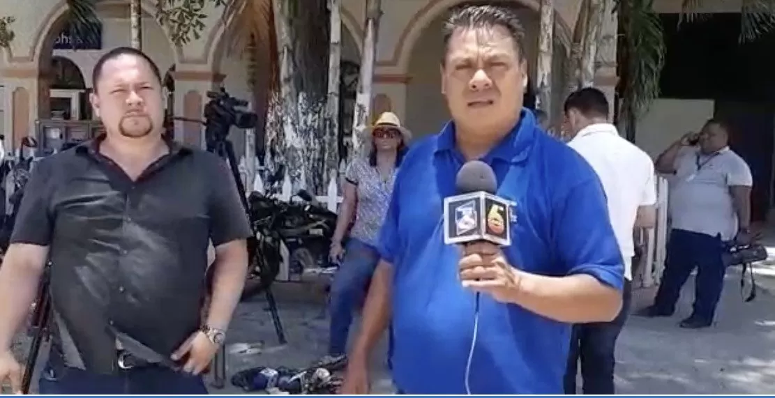Medios de comunicación se solidarizan a la agresión por parte de la policía en La Ceiba