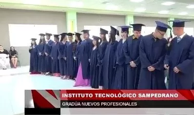 Instituto Tecnológico Sampedrano gradúa nuevos profesionales (Video)
