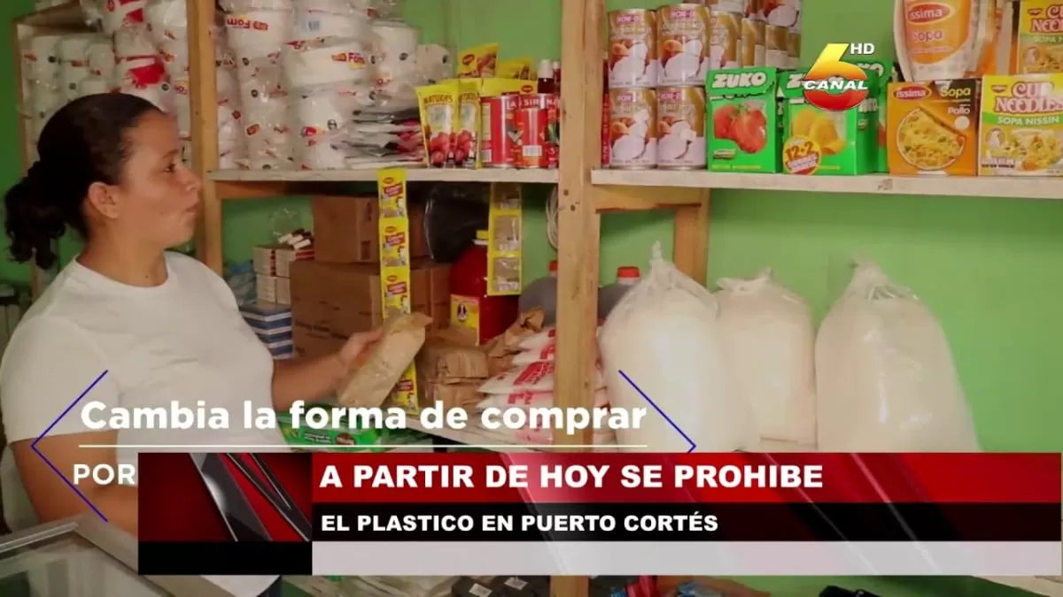 A partir de hoy se prohíbe el plástico en Puerto Cortes