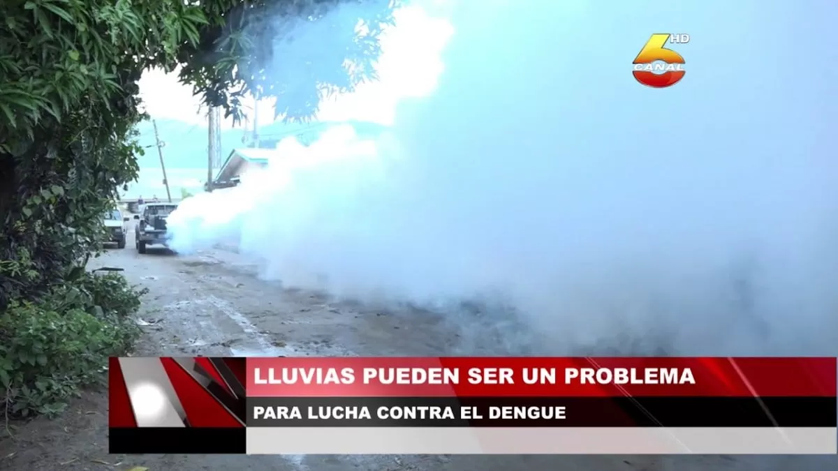 Lluvias pueden ser un problema para la lucha contra el dengue