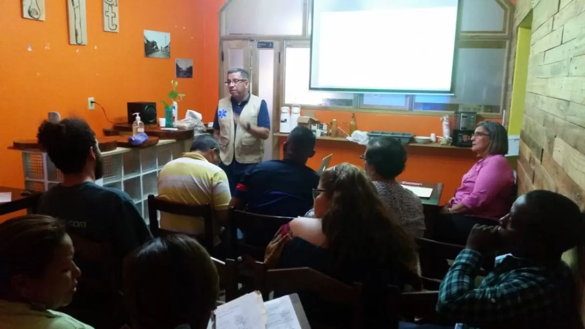 Imparten charlas sobre el Coronavirus a periodistas de La Ceiba