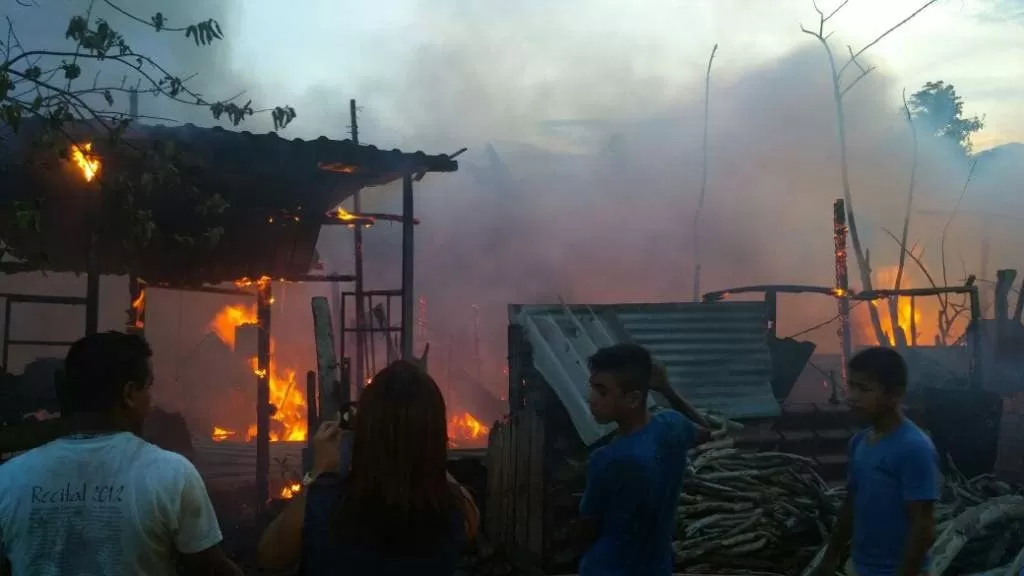 Severos daños materiales deja incendio en Olancho