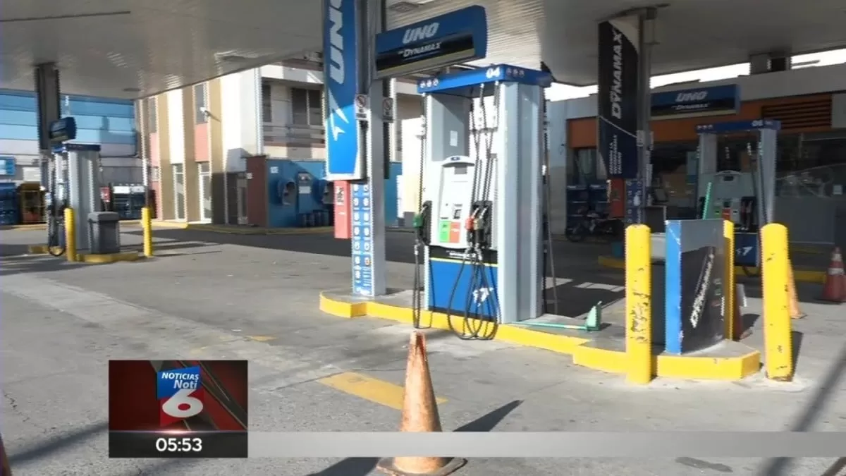 Cerradas gasolineras en San Pedro Sula