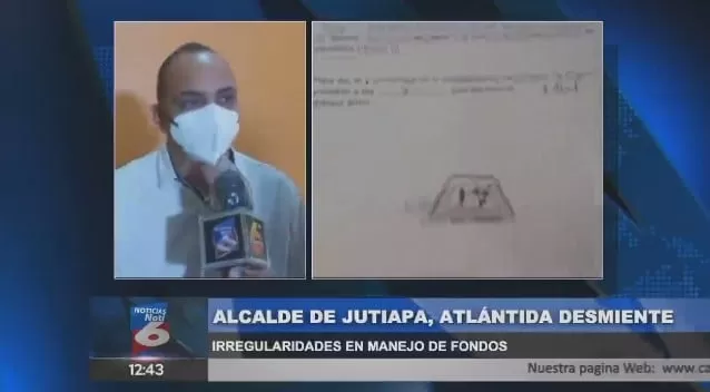 Alcalde de Jutiapa, Atlántida desmiente irregularidades de manejo de fondos