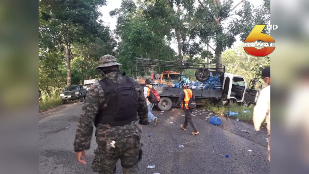 Accidente de tránsito deja varios heridos en Tocoa, Colón
