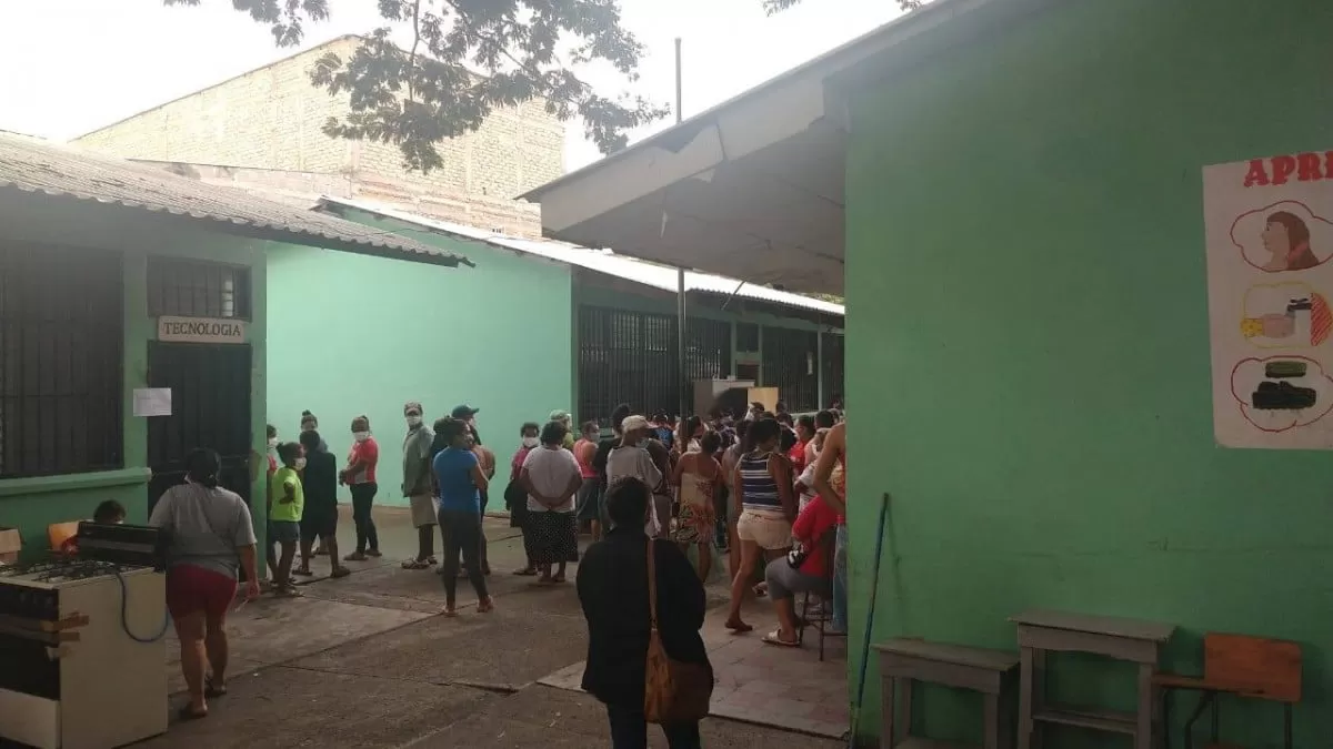 Escuela Juan Guifarro insuficiente para albergar a varias familias de la Colonia Betania de Tegucigalpa