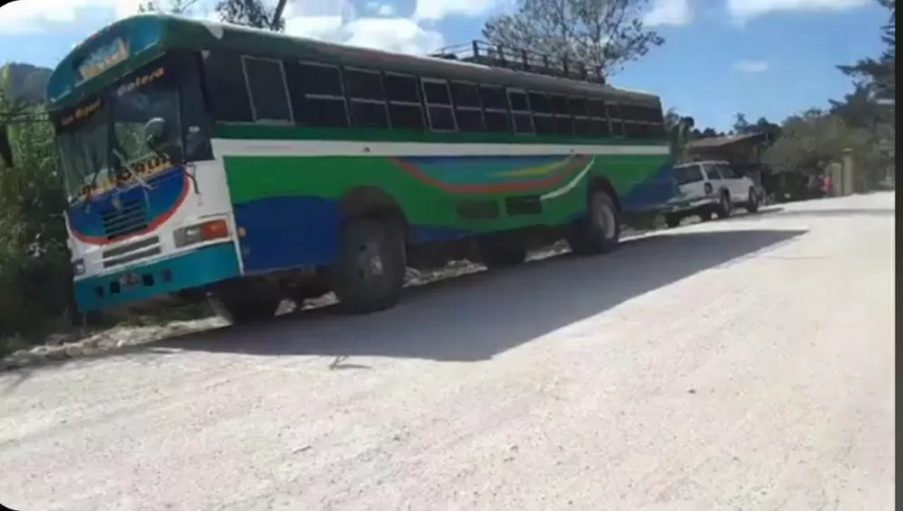 Asesinan a una persona en el interior del bus que cubre la ruta Marcala - San Miguel, El Salvador
