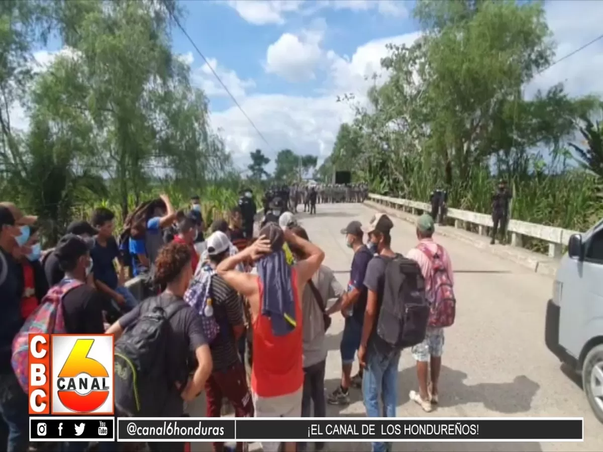 Guatemala le dio seguimiento a caravana de migrantes desde adentro