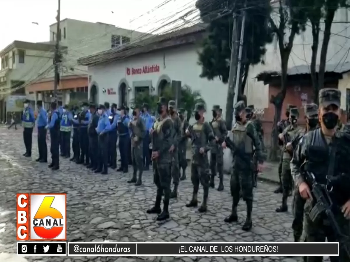Operativos policiales y militares se ejecutan en Copan