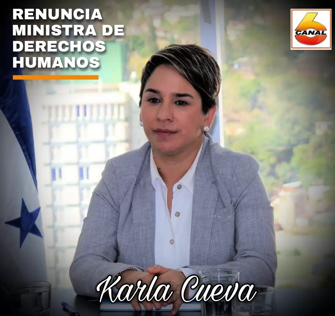 Renuncia de su cargo Karla Cueva ministra de Derechos Humanos, tras 3 años en el puesto