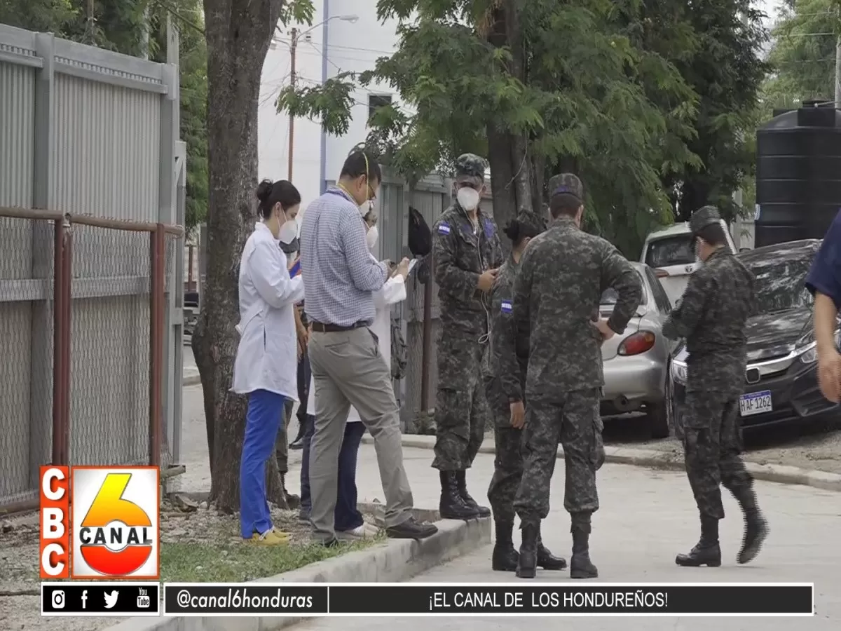 ATIC y MP Inspeccionan hospital móvil de San Pedro Sula