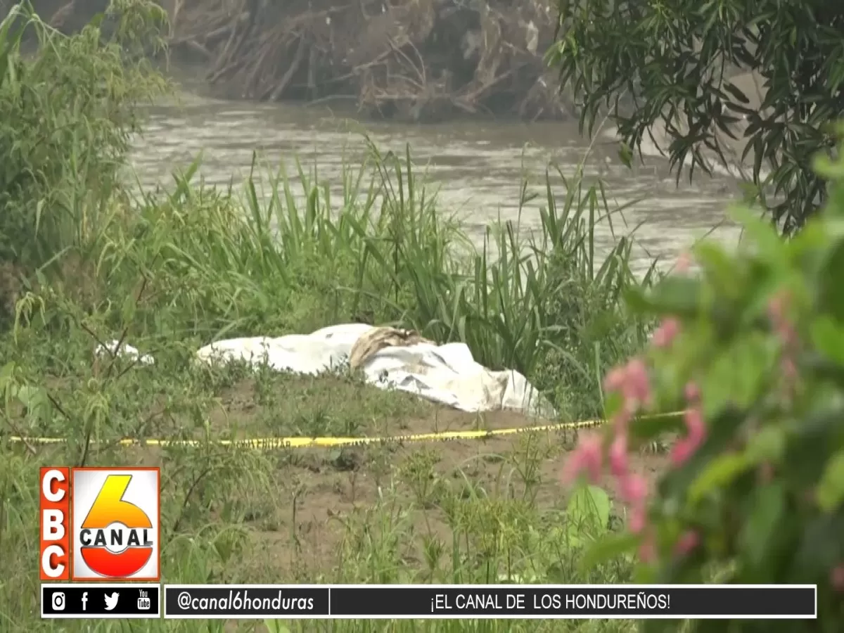 Autoridades confirmaron el hallazgo de un cadáver a la orilla del Río Chamelecón