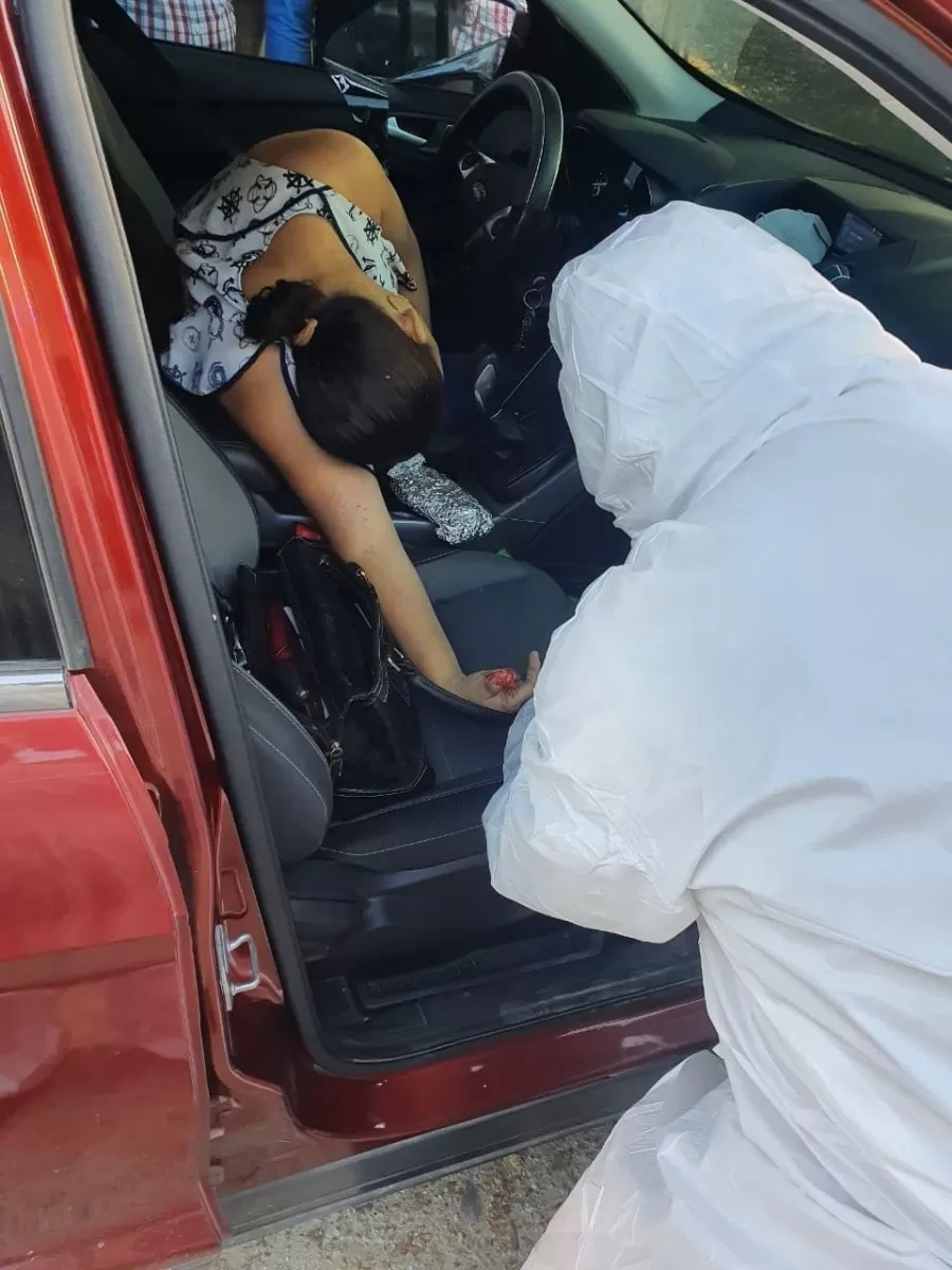 Encuentran el cadáver de una mujer dentro de su vehículo en El Progreso, Yoro