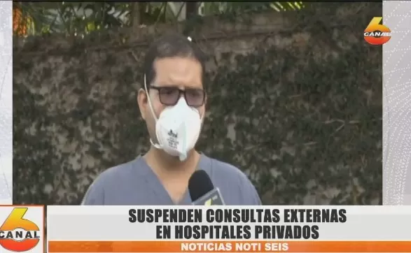 #InformeEspecial/ Suspenden consultas externas en hospitales privados