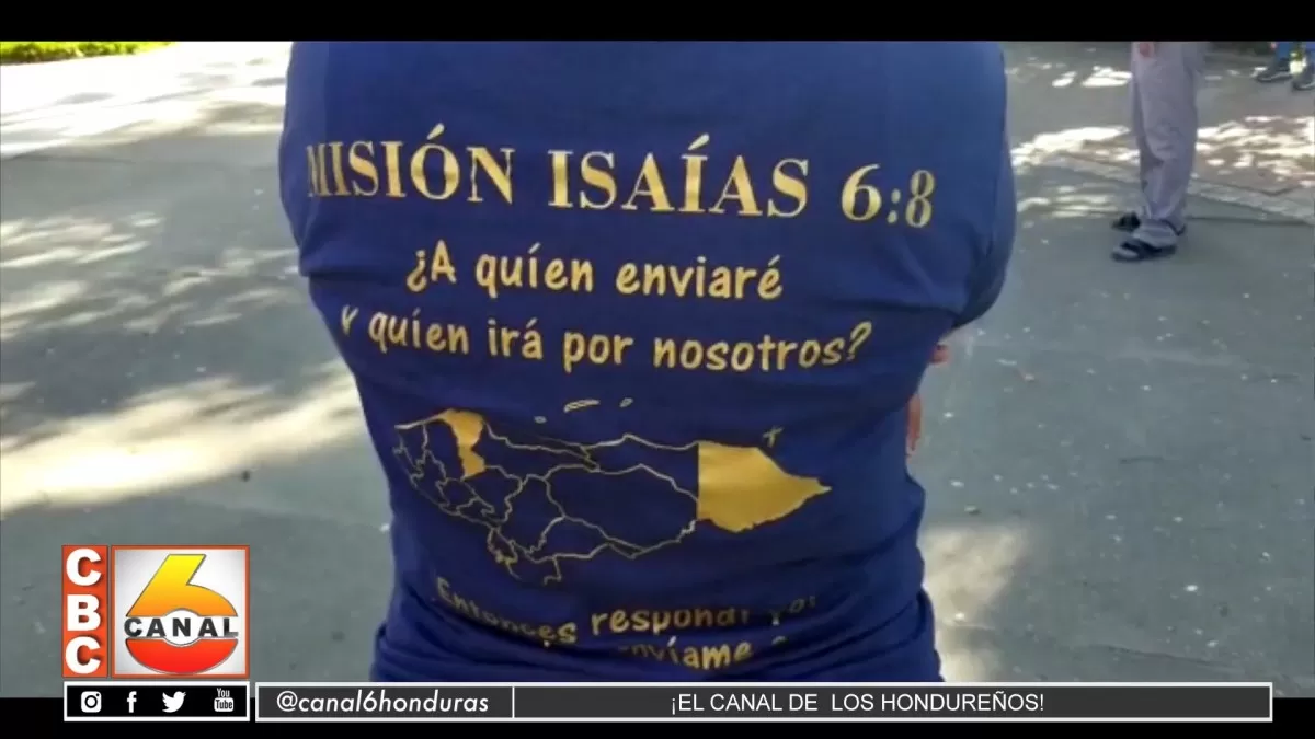 Jóvenes realizan jornada de oración en Puerto Cortés