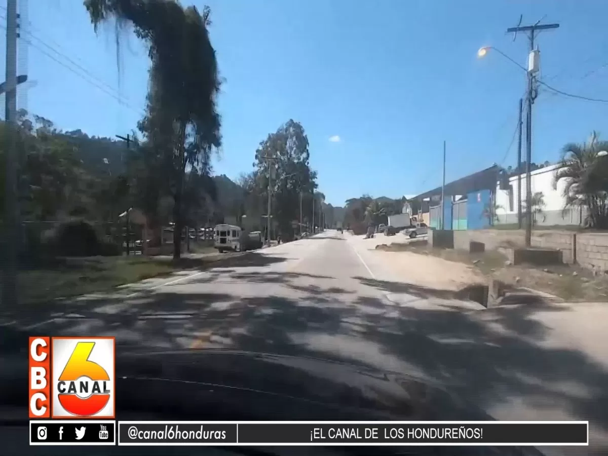 Rehabilitan carretera entre Tegucigalpa y Danli