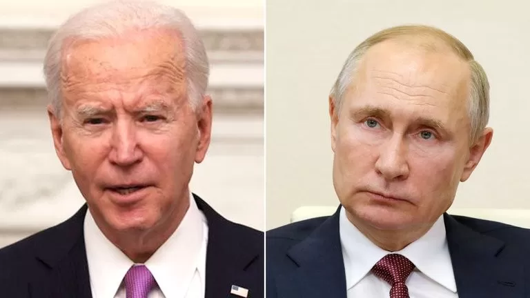 Aumenta la tensión luego que Biden llamará “asesino” al presidente de Rusia, Putin