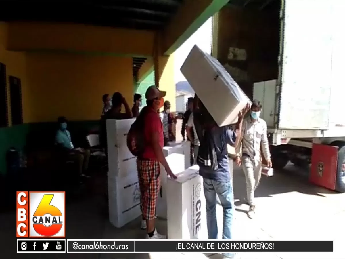 Material electoral de Olancho regresa al CNE