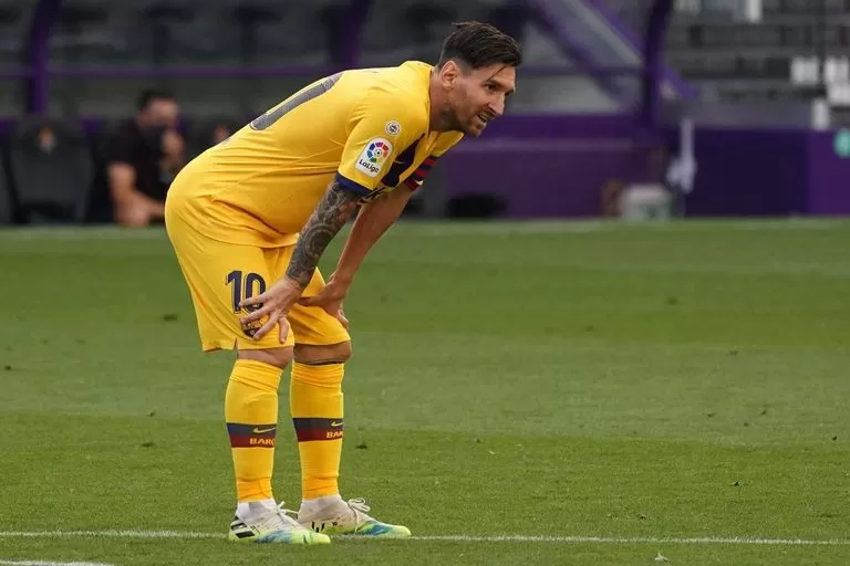 Messi se despide del Barcelona en Champions League