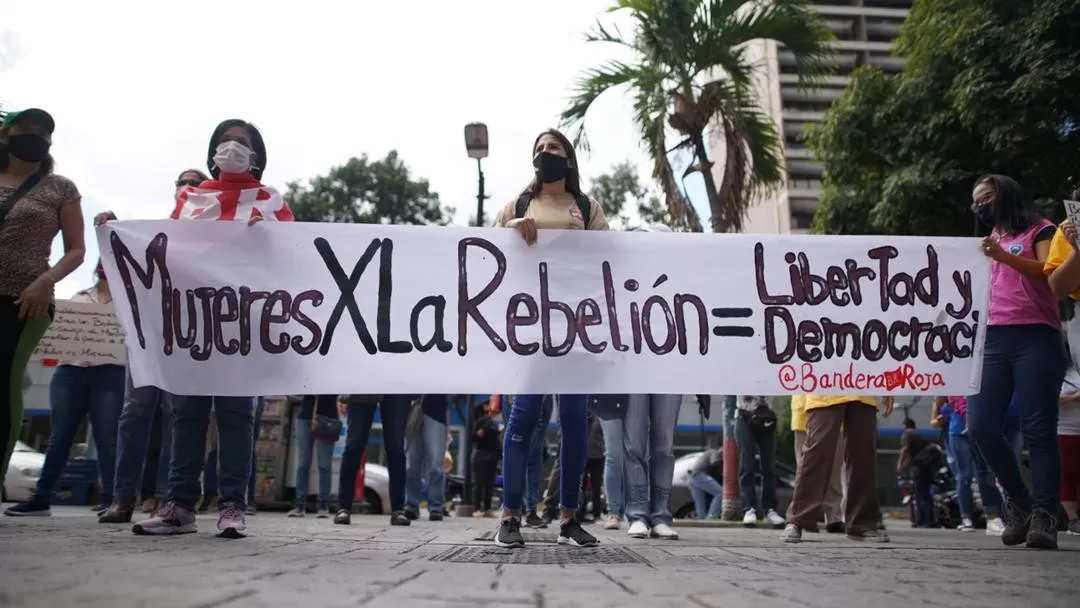 Mujeres en Venezuela exigen justicia y libertad