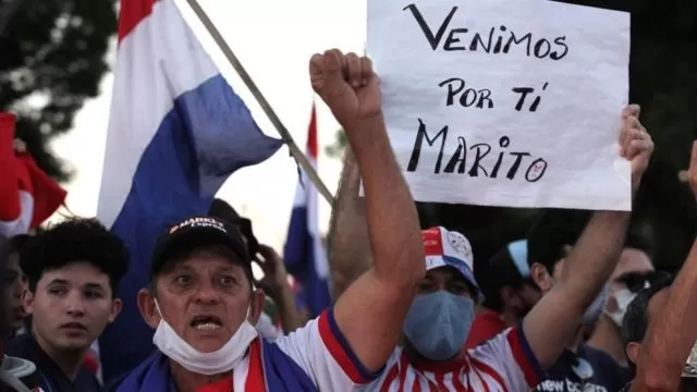Paraguay: población en protestas por sistema político