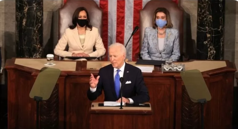 Declaraciones sobre inmigración del presidente de EEUU Joe Biden en su primer mensaje ante el Congreso