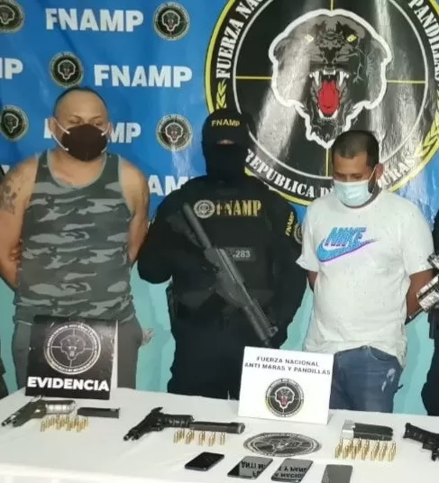 FNAMP captura a sicarios y asaltantes de la Banda Los Grillos, en el Municipio de El Porvenir, Atlántida