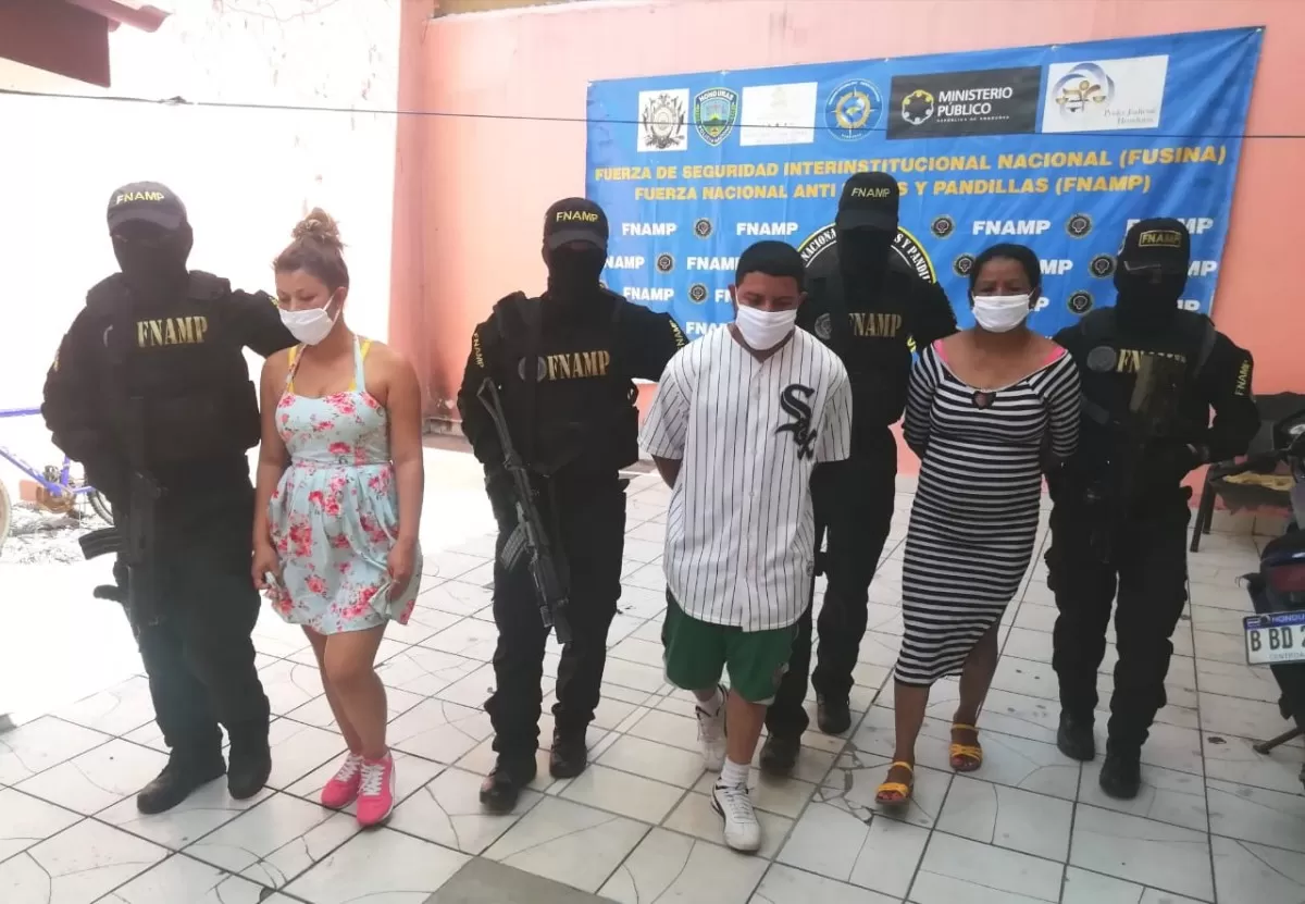 Seis supuestos extorsionadores capturados deja operativo en Tegucigalpa