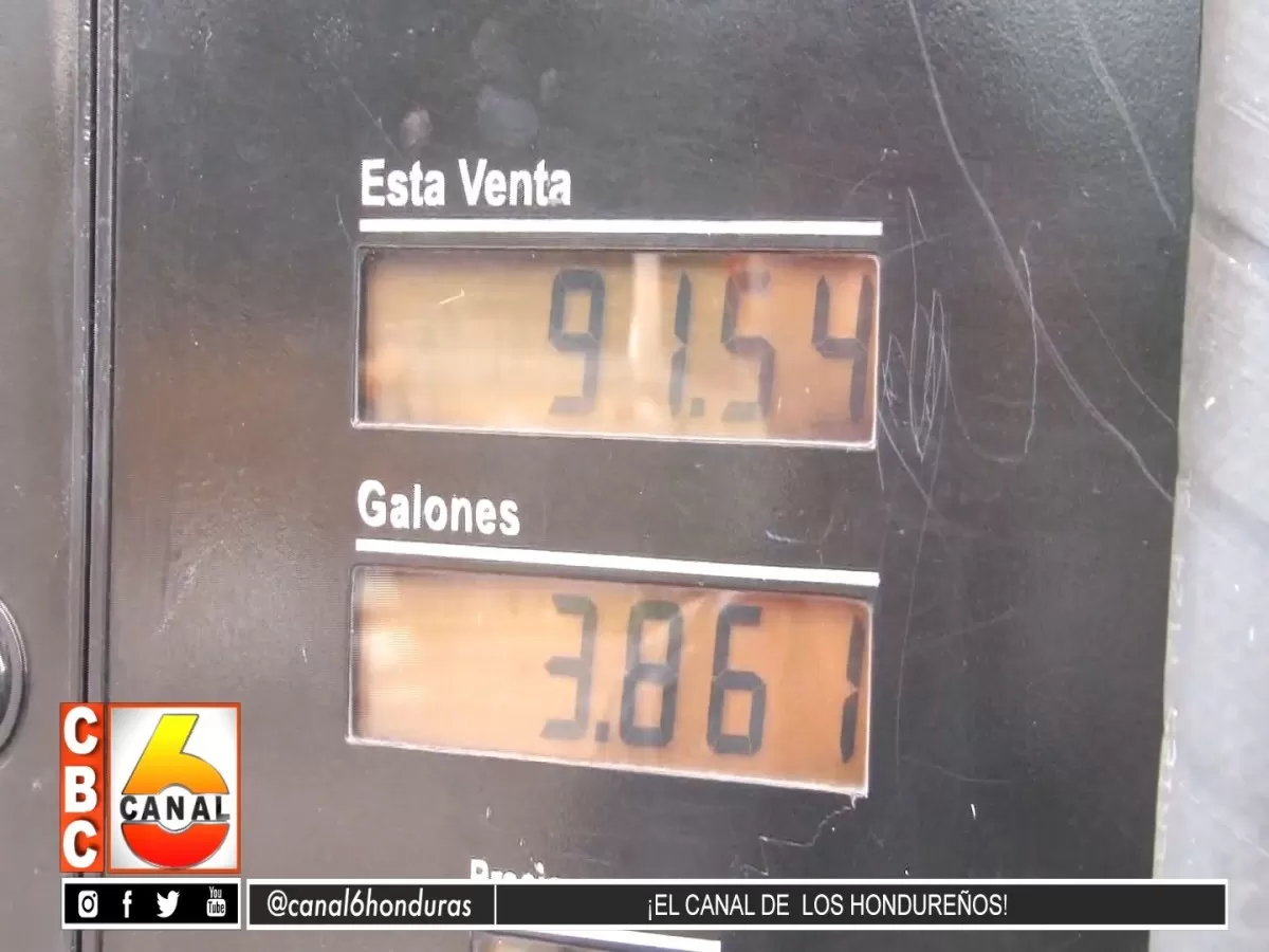 Altos precios en las gasolinas repercuten en la economía de los hondureños