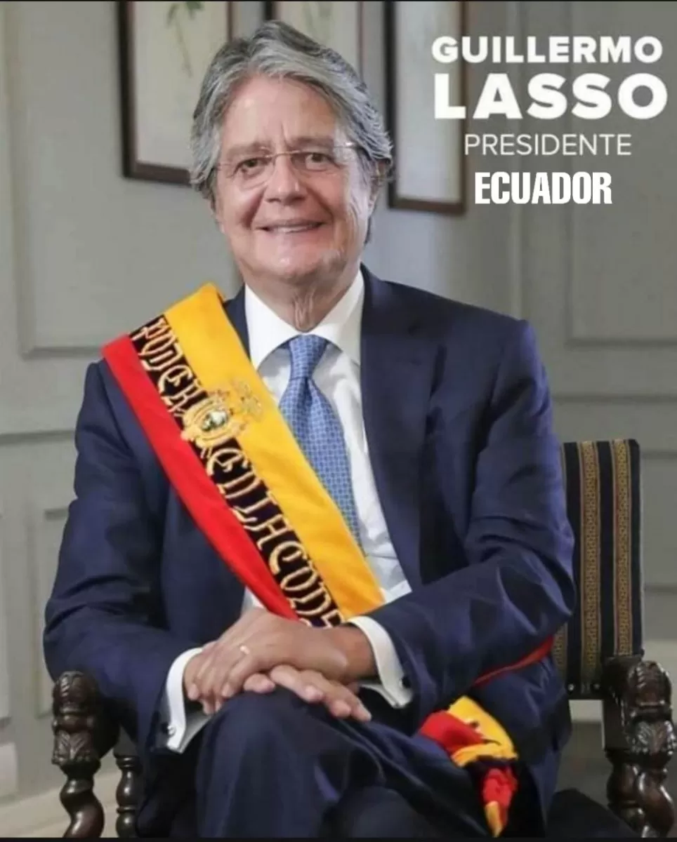 Hoy asume la Presidencia de #Ecuador Guillermo Lasso