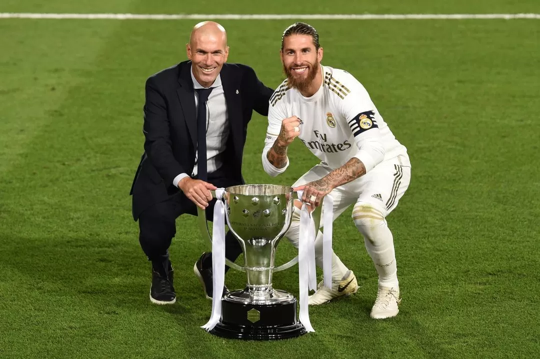Las palabras de despedida de Sergio Ramos y otros jugadores para Zidane