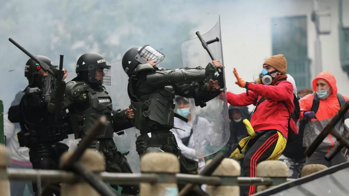 ONU se pronuncia ante el uso excesivo de la fuerza contra los manifestantes en Colombia