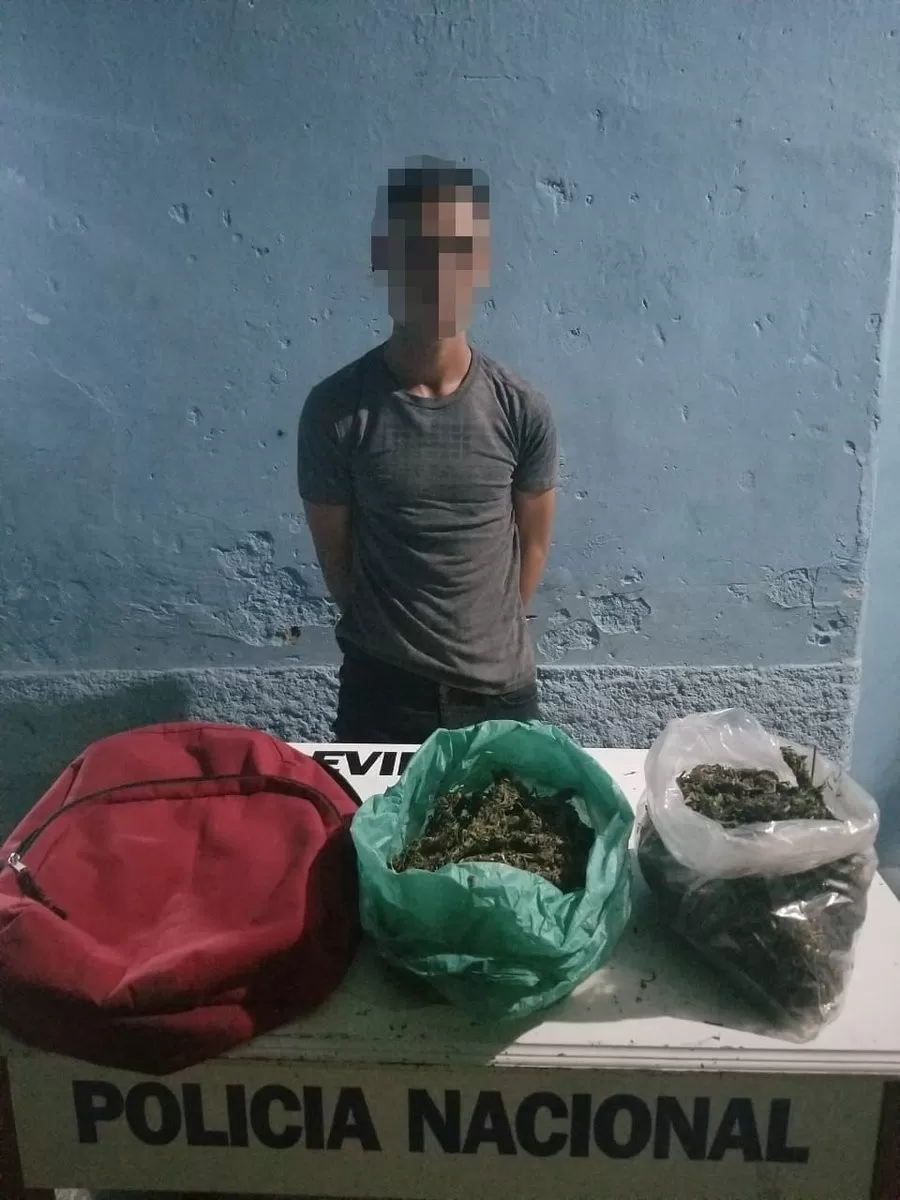 Sospechoso de tráfico ilícito de drogas es capturado en Olanchito