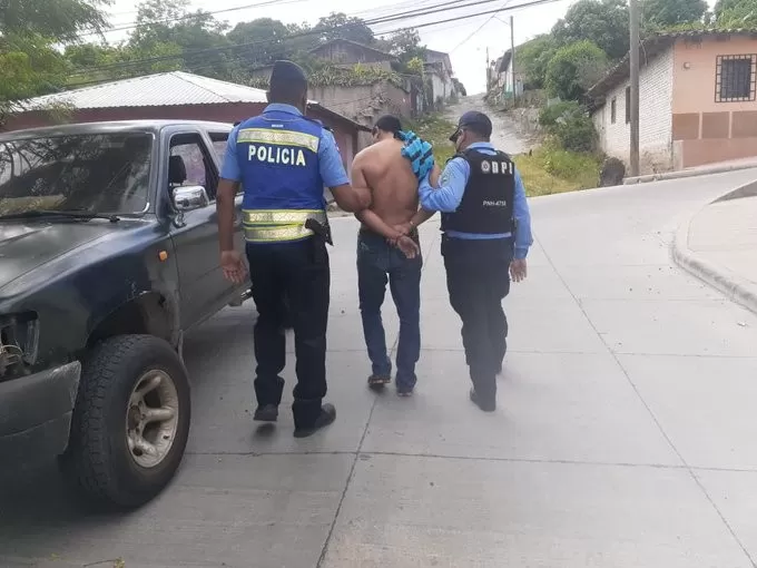 En Choluteca ciudadano es arrestado por tráfico de drogas