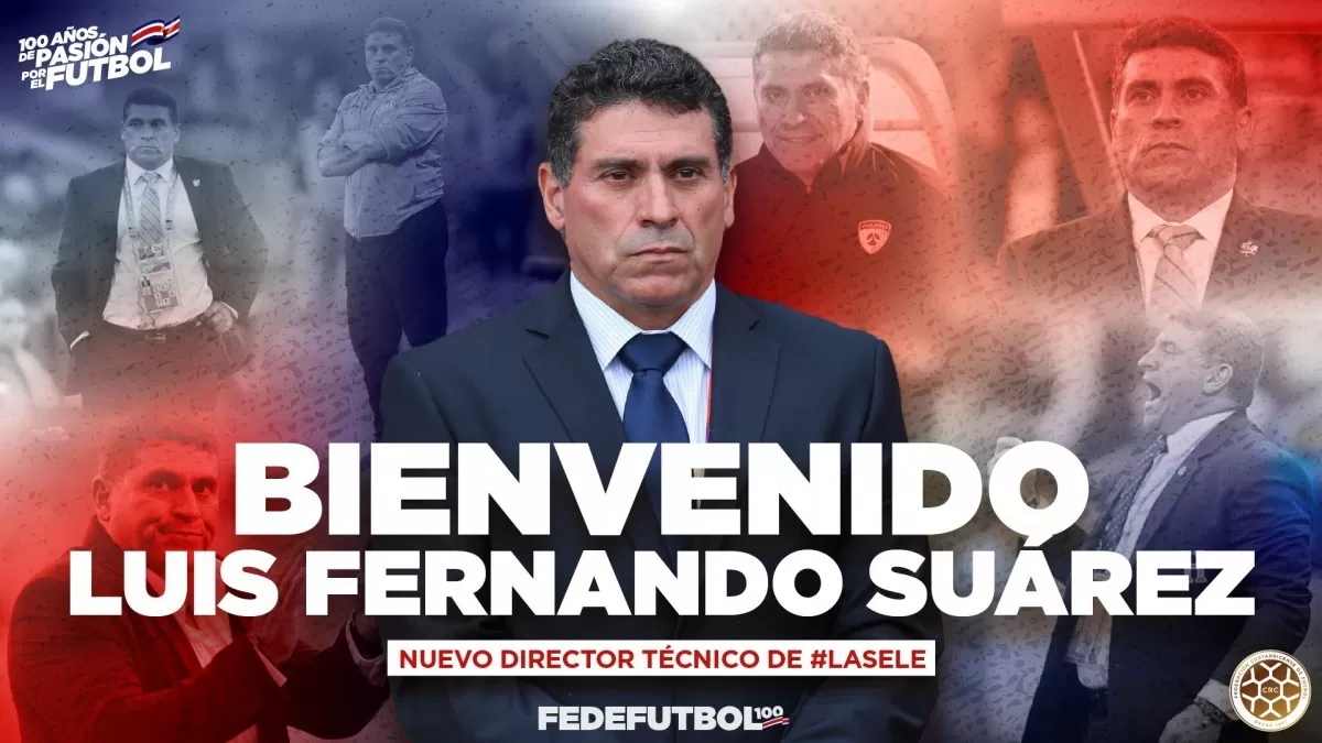 Luis Fernando Suárez nuevo entrenador de Costa Rica