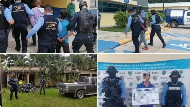 Más de 55 personas detenidas durante fin de semana reporta la Dirección Policial de Investigaciones a nivel nacional