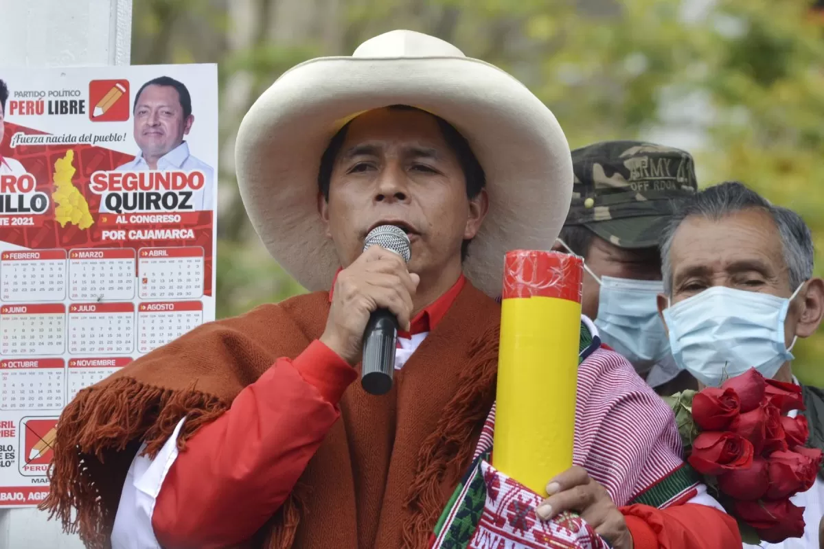 Pedro Castillo está superando a Keiko Fujimori en el último informe de la ONPE
