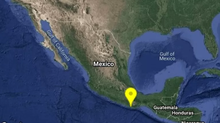 Se registró un sismo de 4.9 a 15 kilómetros de Puerto Escondido, Oaxaca