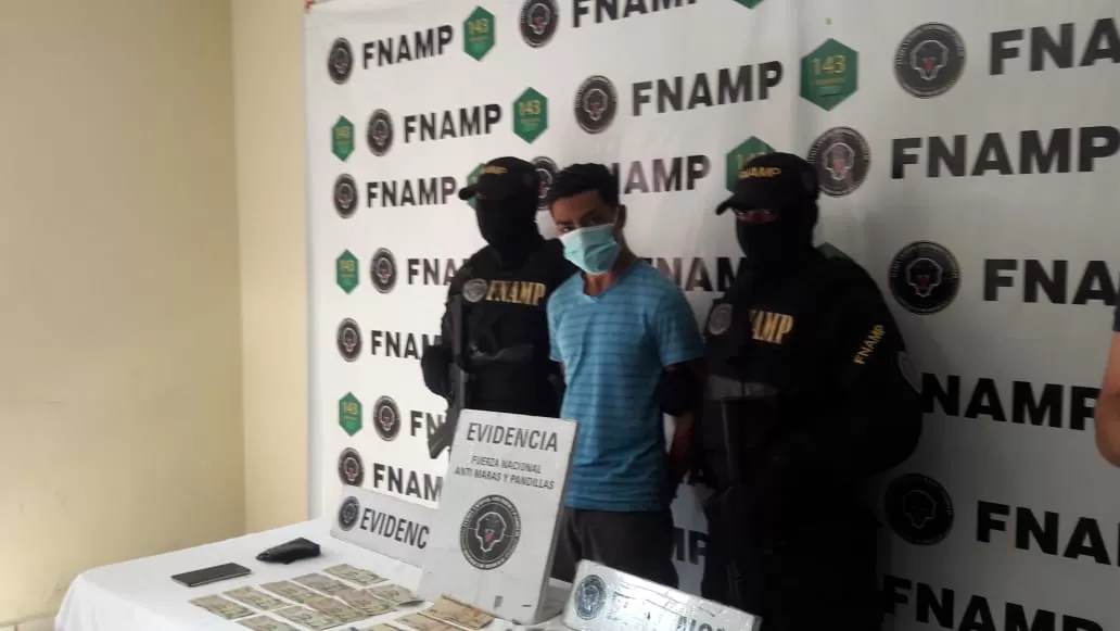 Supuesto miembro activo de una banda criminal es capturado por la FNAMP