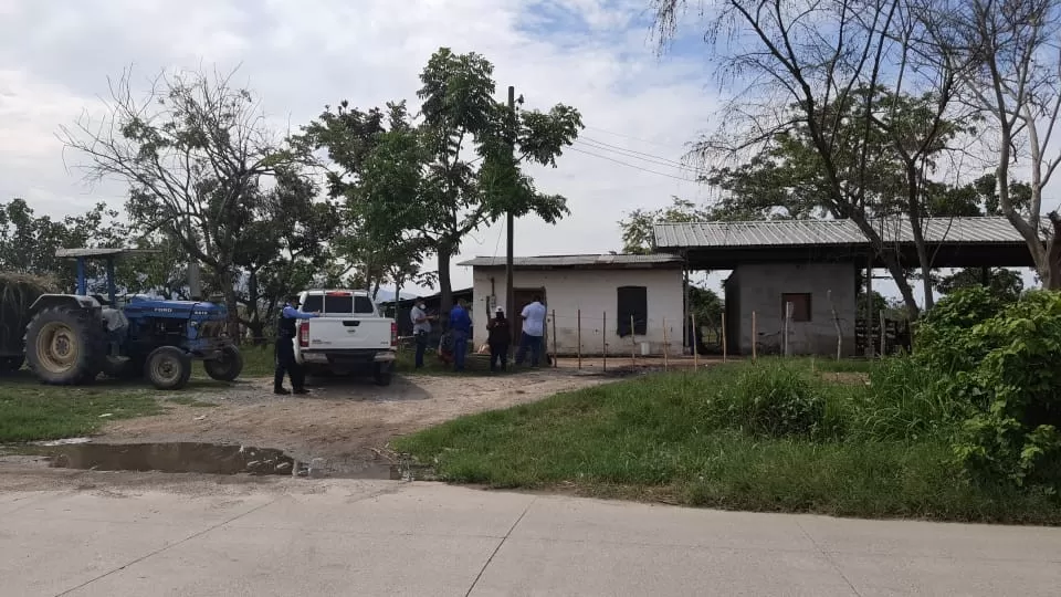 Una pareja fue asesinada en el interior de una vivienda, en la carretera que conduce a la aldea Monterrey de Choloma