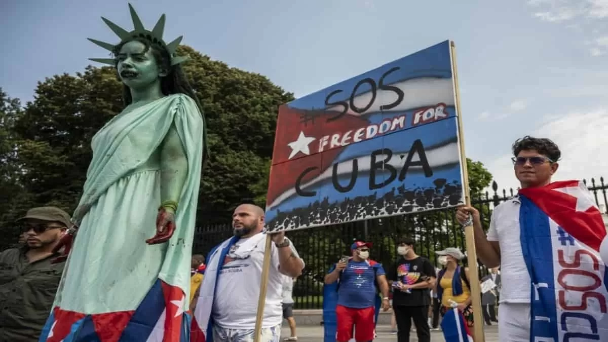Comunidad internacional condena arrestos masivos en Cuba tras protestas