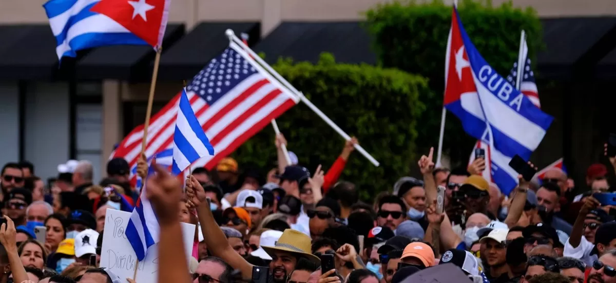 Cuba vive una avalancha de protestantes en contra del gobierno