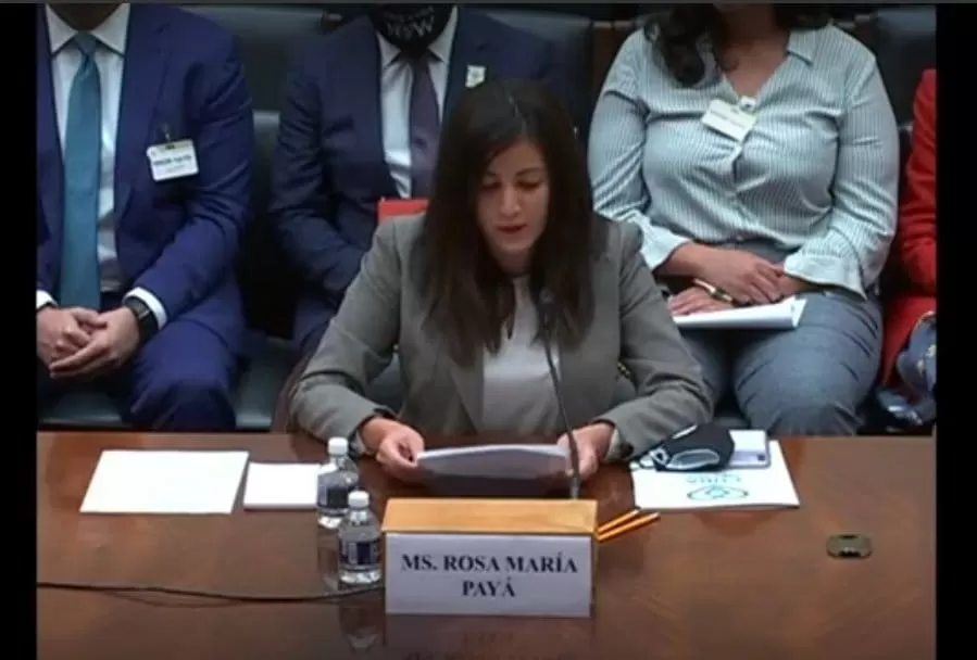 Hija del asesinado Oswaldo Payá, pide al Congreso de EEUU una coalición mundial para aislar al régimen cubano